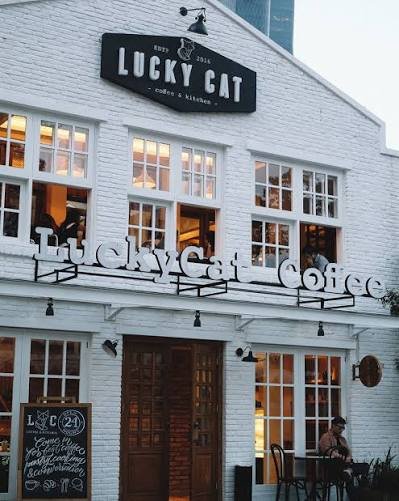 Lucky Cat Coffee & Kitchen - Rekomendasi Cafe Jakarta untuk Nongkrong dan Makan Kapan Saja